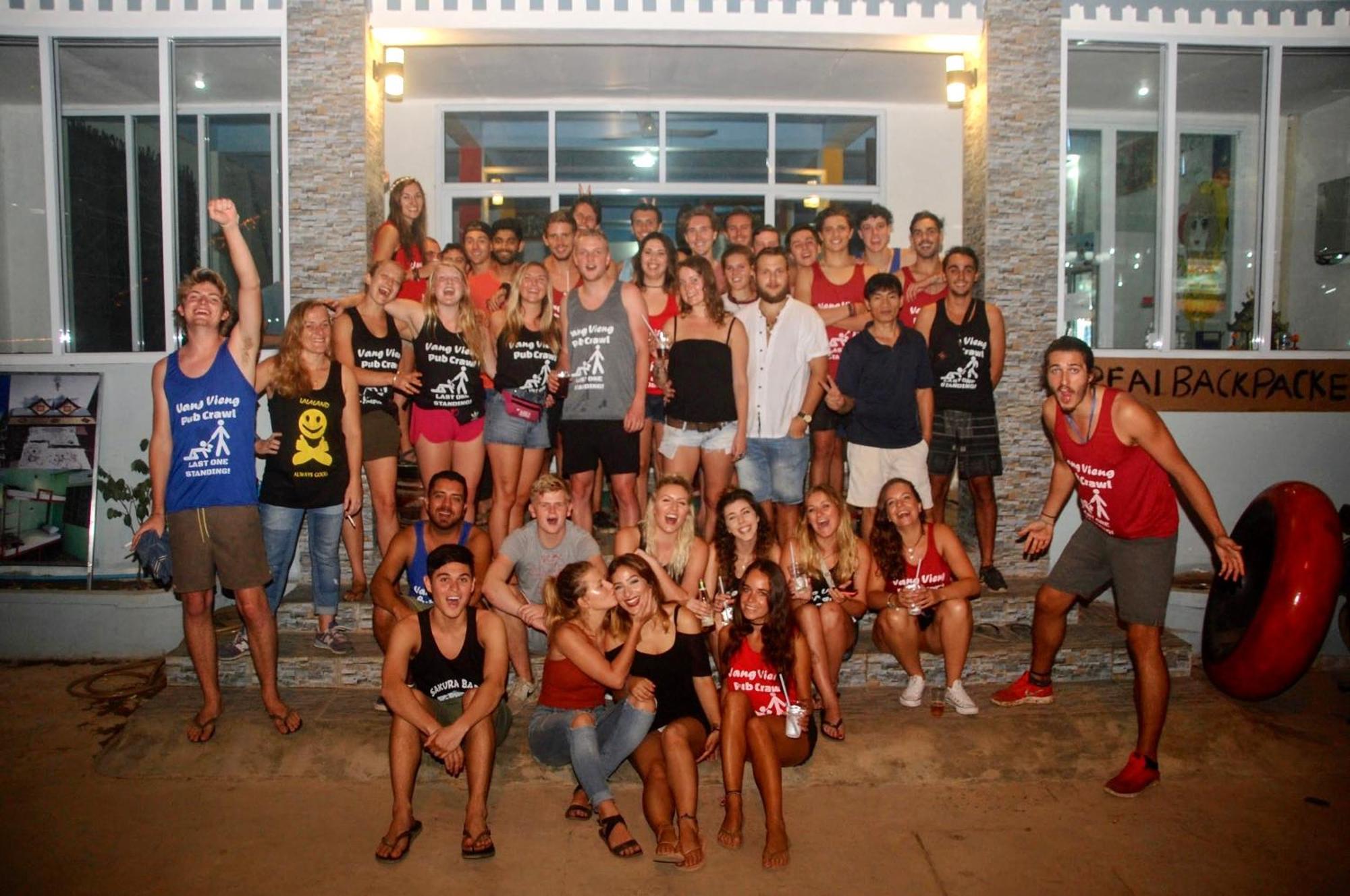 Vang Vieng Ruby Backpackers Hostel 外观 照片