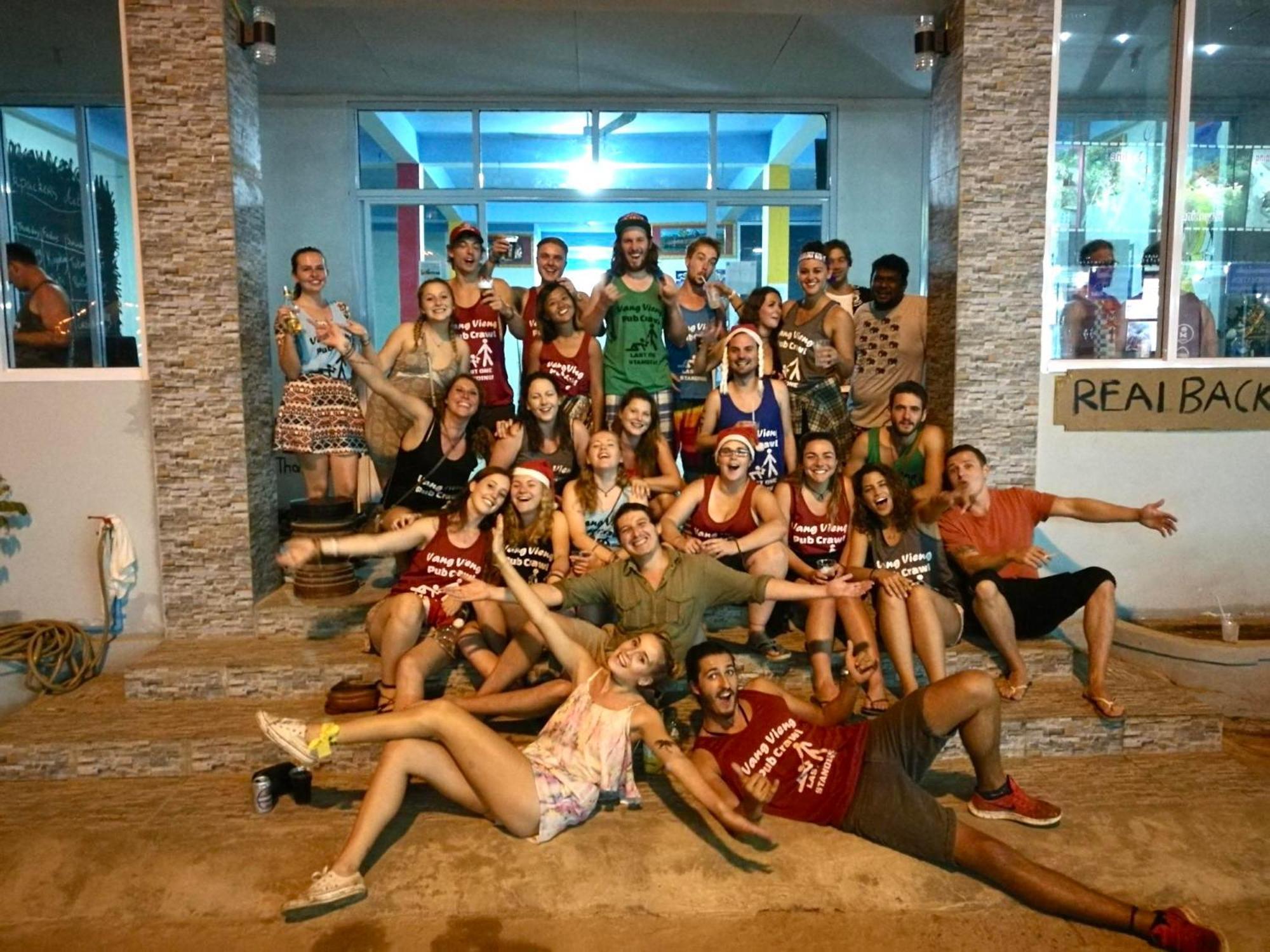 Vang Vieng Ruby Backpackers Hostel 外观 照片